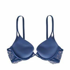 34B Bombshell Add-2-cups Lace Wing Push-up Bra